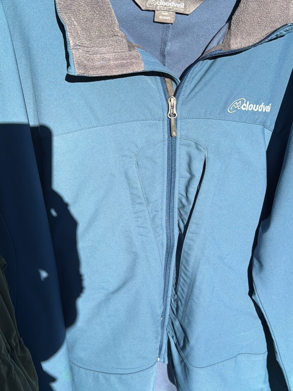 Cloudveil Men's Blue Softshell Ski Jacket